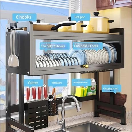 Spacer Dish Organizer Rack