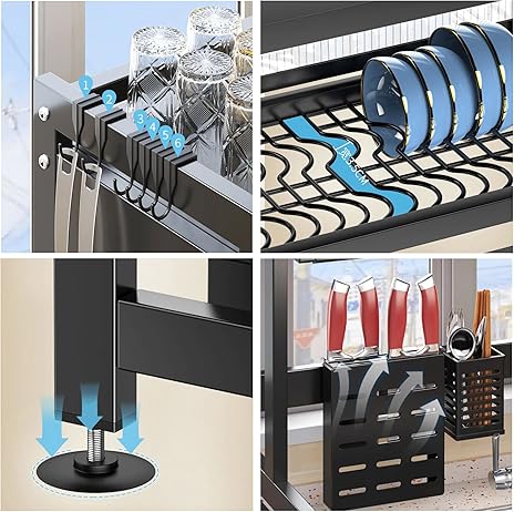 Spacer Dish Organizer Rack