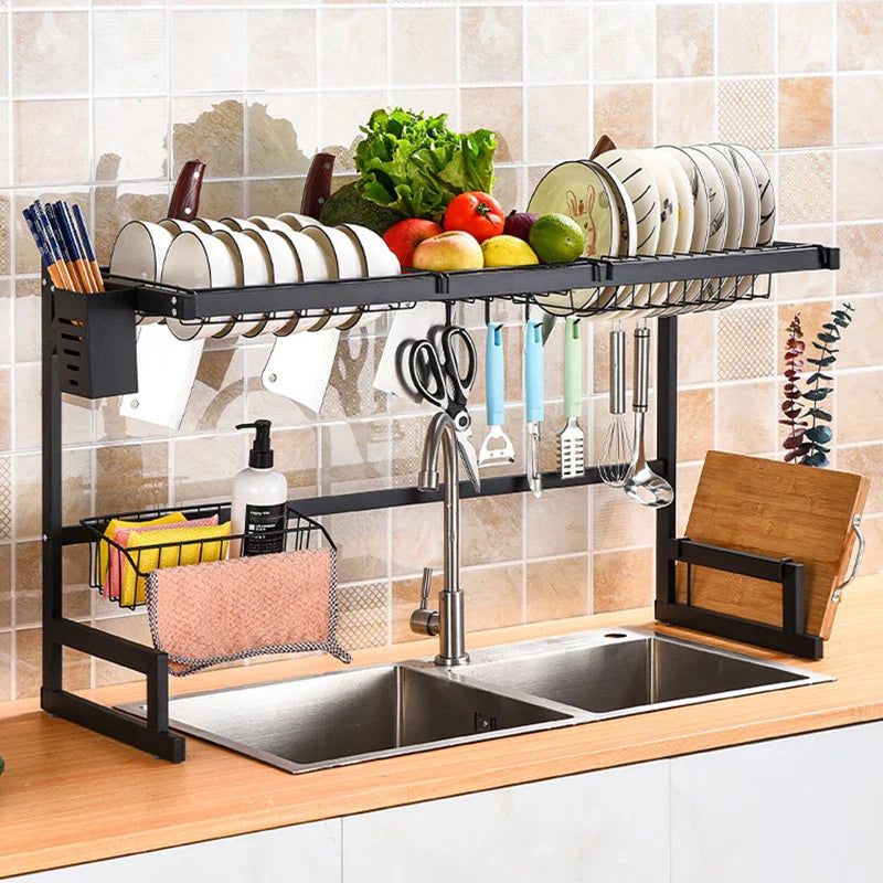 Kitchen Dish Organizer Rack