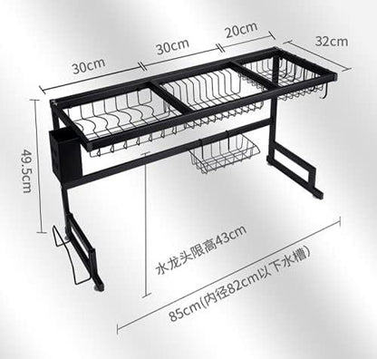 Kitchen Dish Organizer Rack